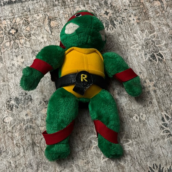 Playmates Raphael Teenage Mutant Ninja Turtle Stuffed Animal - Picture 1 of 5